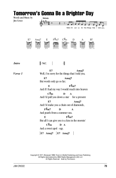 Tomorrow's Gonna Be A Brighter Day von Jim Croce (Download) 