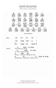 Monteleone von Mark Knopfler (Download) 