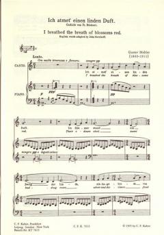 Sieben Lieder aus letzter Zeit von Gustav Mahler 