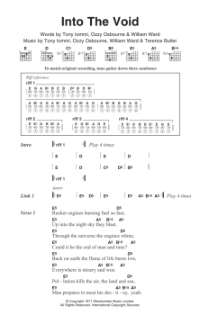 Into The Void von Black Sabbath (Download) 