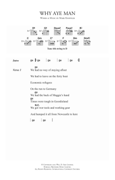 Why Aye Man von Mark Knopfler (Download) 