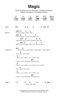 Magic von Coldplay (Download) 