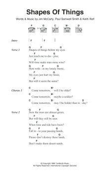 Shapes Of Things (Download) 