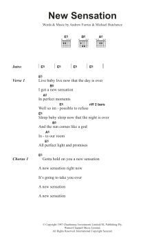 New Sensation von Inxs (Download) 