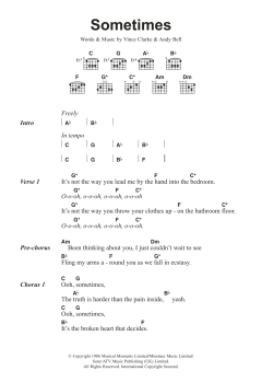 Sometimes von Erasure (Download) 