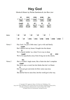 Hey God von Bon Jovi (Download) 