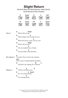 Slight Return von The Bluetones (Download) 