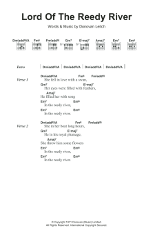 Lord Of The Reedy River von Donovan (Download) 