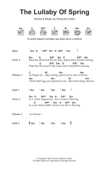 The Lullaby Of Spring von Donovan (Download) 