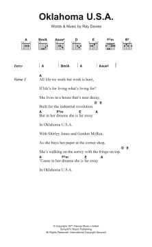 Oklahoma U.S.A von The Kinks (Download) 