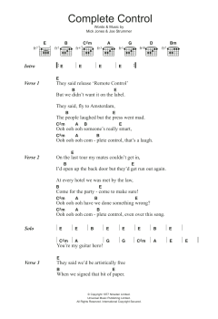Complete Control von The Clash (Download) 
