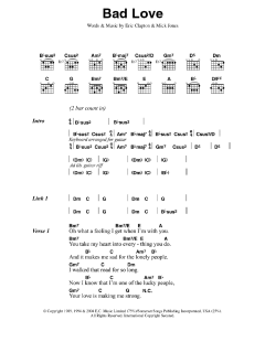 Bad Love von Eric Clapton (Download) 