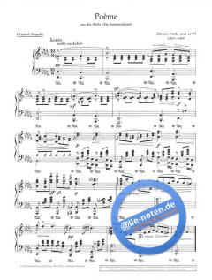 Poème op. 41/6 von Zdenék Fibich 