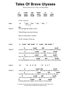 Tales Of Brave Ulysses von Cream (Download) 