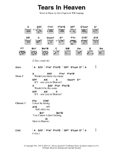 Tears In Heaven von Eric Clapton (Download) 