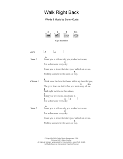 Walk Right Back von The Everly Brothers (Download) 