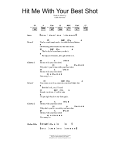 Hit Me With Your Best Shot von Pat Benatar (Download) 