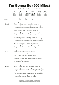 I'm Gonna Be (500 Miles) von The Proclaimers (Download) 