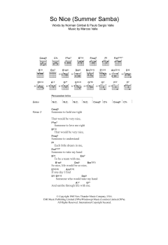 So Nice (Summer Samba) von Bebel Gilberto (Download) 