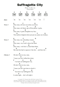 Suffragette City von David Bowie (Download) 