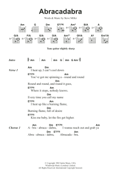 Abracadabra von The Steve Miller Band (Download) 