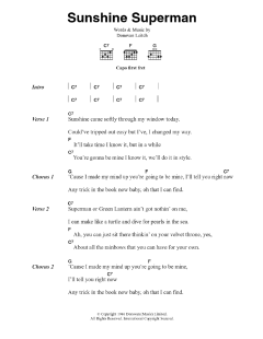 Sunshine Superman von Donovan (Download) 