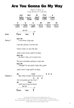 Are You Gonna Go My Way von Lenny Kravitz (Download) 