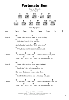 Fortunate Son von Creedence Clearwater Revival (Download) 