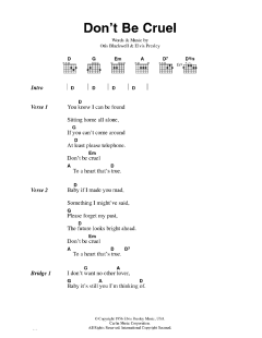 Don't Be Cruel von Elvis Presley (Download) 