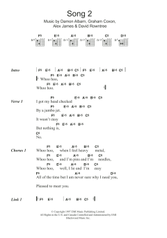 Song 2 von Blur (Download) 