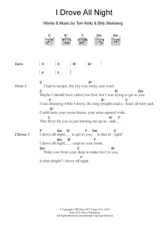 I Drove All Night von Roy Orbison (Download) 