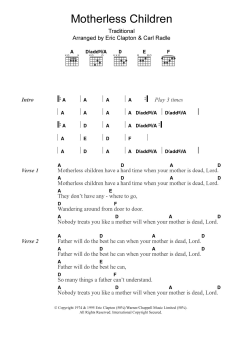 Motherless Children von Eric Clapton (Download) 