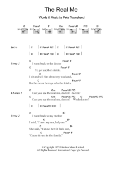 The Real Me von The Who (Download) 