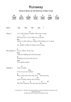 Runaway von Del Shannon (Download) 