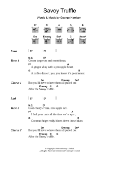 Savoy Truffle von The Beatles (Download) 