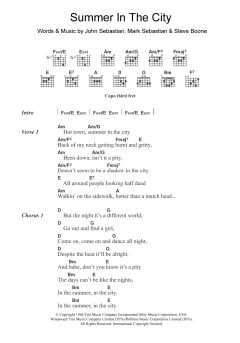 Summer In The City von The Lovin' Spoonful (Download) 