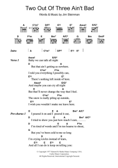 Two Out Of Three Ain't Bad von Meat Loaf (Download) 