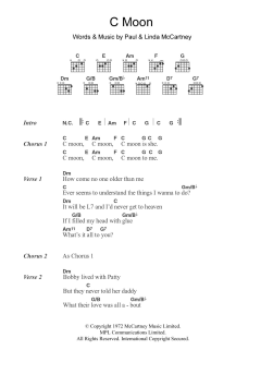 C Moon von Paul McCartney (Download) 