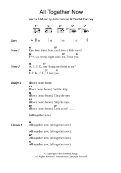 All Together Now von The Beatles (Download) 