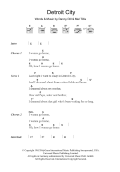 Detroit City von Bobby Bare (Download) 