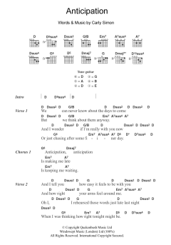 Anticipation von Carly Simon (Download) 