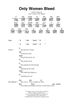 Only Women Bleed von Alice Cooper (Download) 