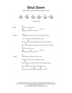 Shut Down (Download) 