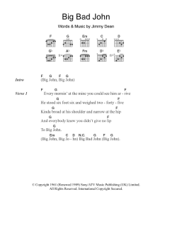 Big Bad John von Jimmy Dean (Download) 