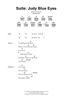 Suite: Judy Blue Eyes von Crosby, Stills & Nash (Download) 