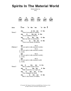 Spirits In The Material World von The Police (Download) 