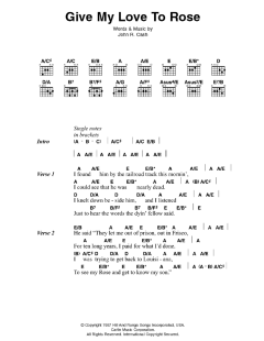 Give My Love To Rose (Download) 