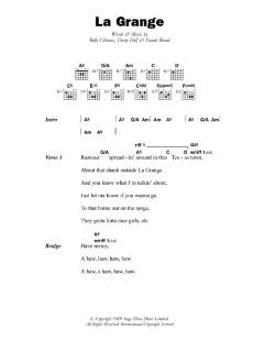 La Grange von ZZ Top (Download) 