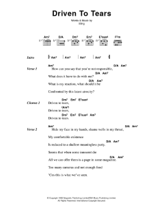 Driven To Tears von The Police (Download) 