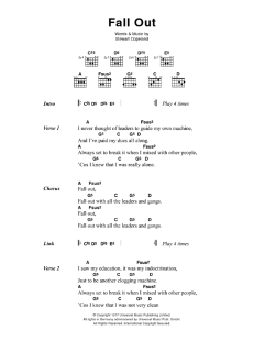 Fall Out von The Police (Download) 